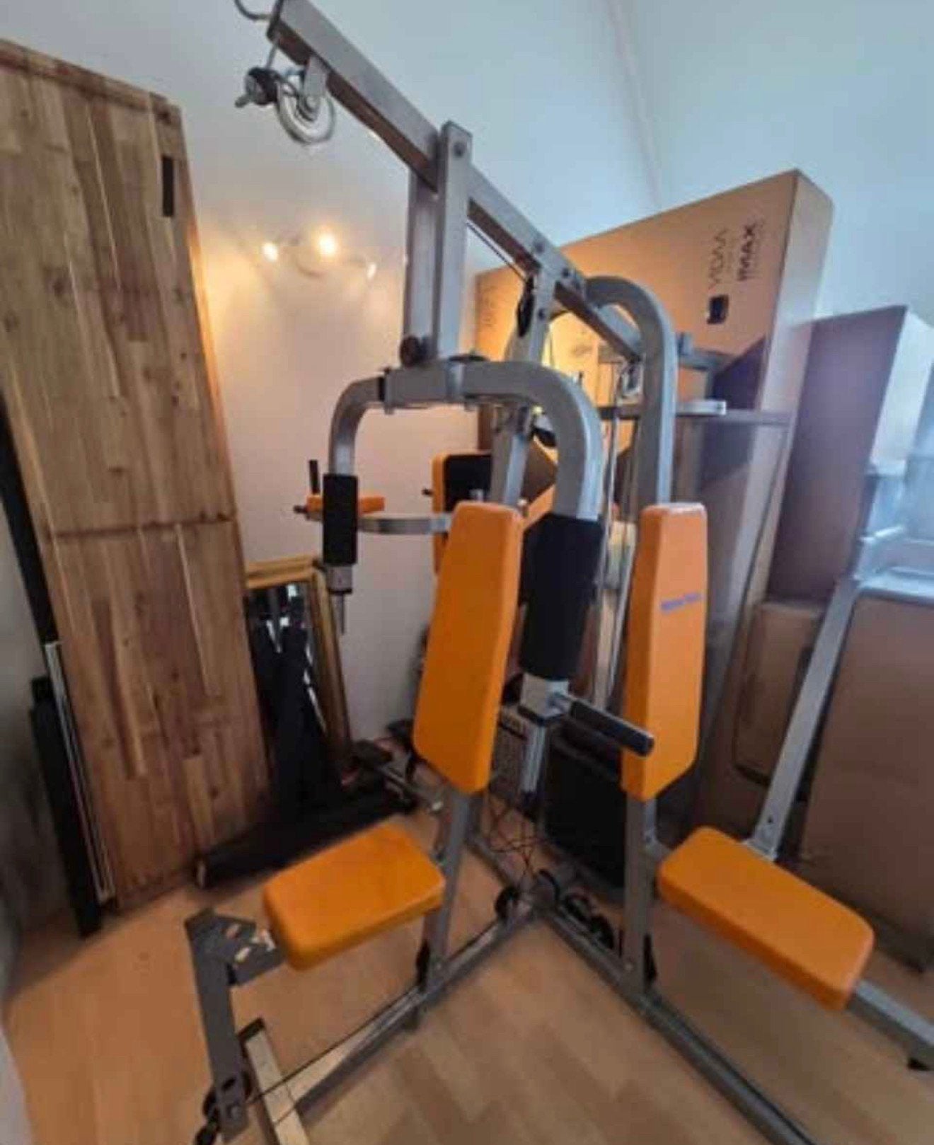 Home gym, Ophalen, Gebruikt