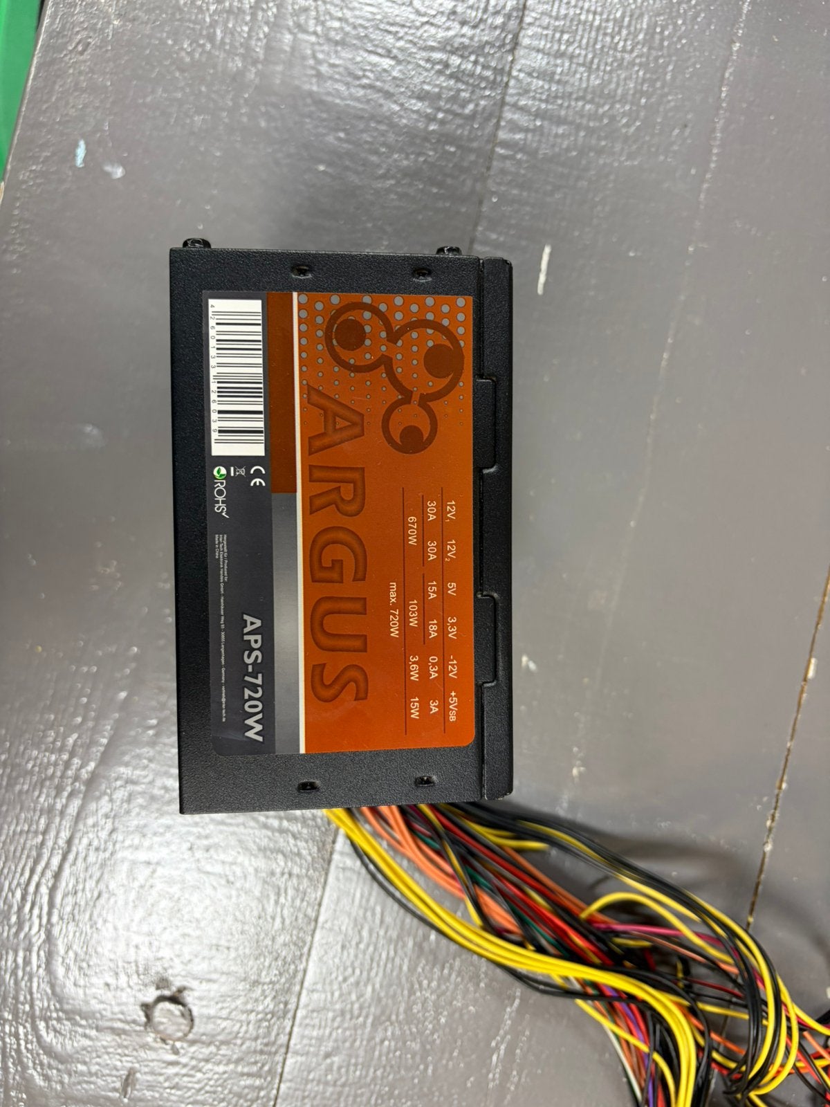 Aps 720w psu, Computers en Software, Interne voedingen, Ophalen of Verzenden, Gebruikt