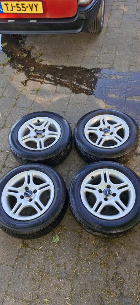 Borbet 4x100 14 inch, Auto-onderdelen, 14 inch, Velg(en), Ophalen of Verzenden, Zomerbanden