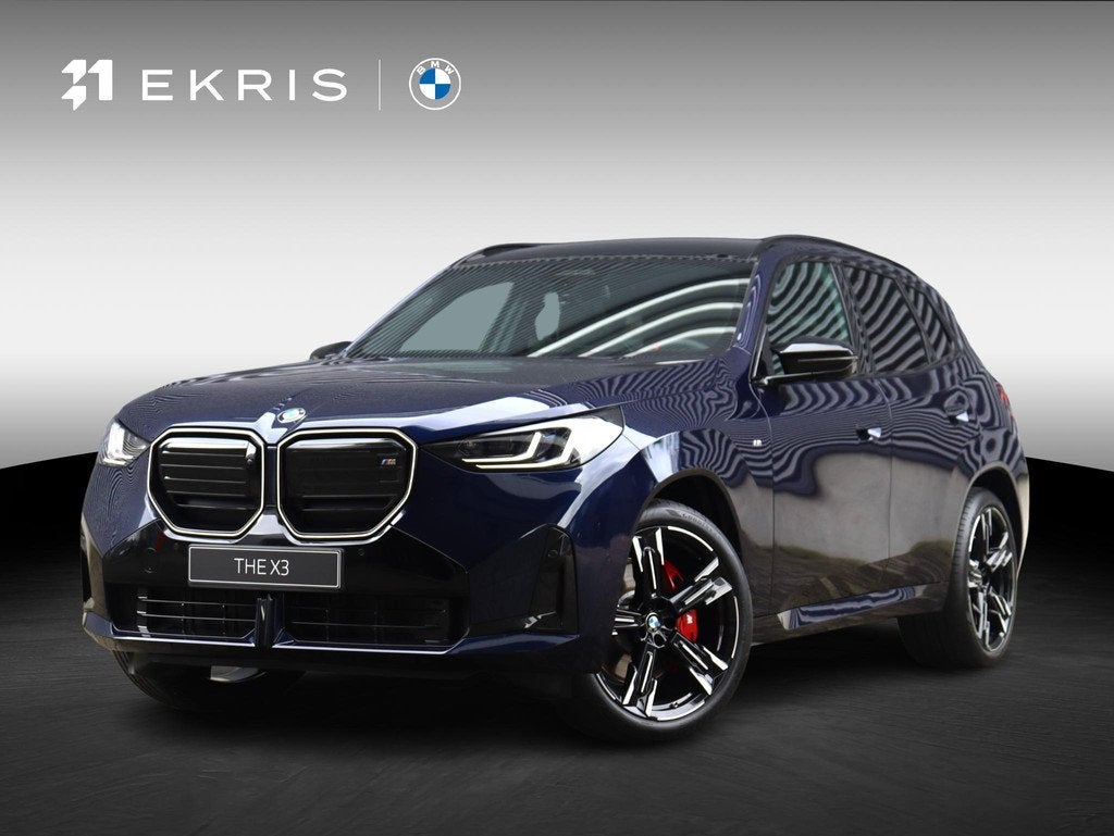 BMW X3 M50 | M Sportpakket Pro | Innovation Package | Comfor, Auto's, BMW, Stof, 398 pk, Blauw, Bedrijf