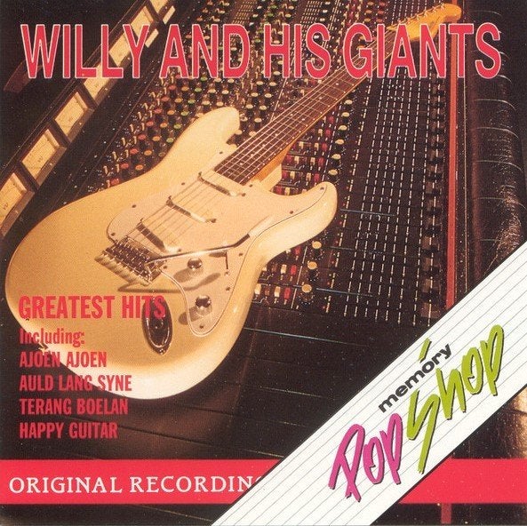 Willy And His Giants – Greatest Hits [instrumentaal], Overige genres, Verzenden, Zo goed als nieuw, Album