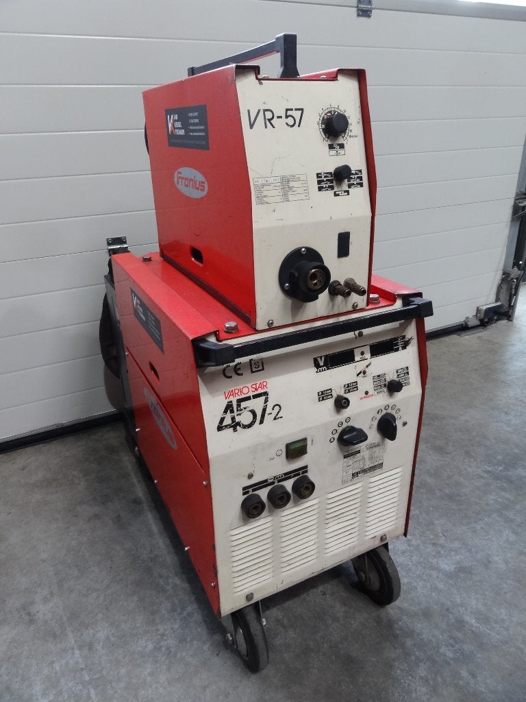 Mig/Mag Lasapparaat Fronius Vario Star 457-2 watergekoeld., Doe-het-zelf en Verbouw, Ophalen of Verzenden, Zo goed als nieuw, 250 ampère of meer
