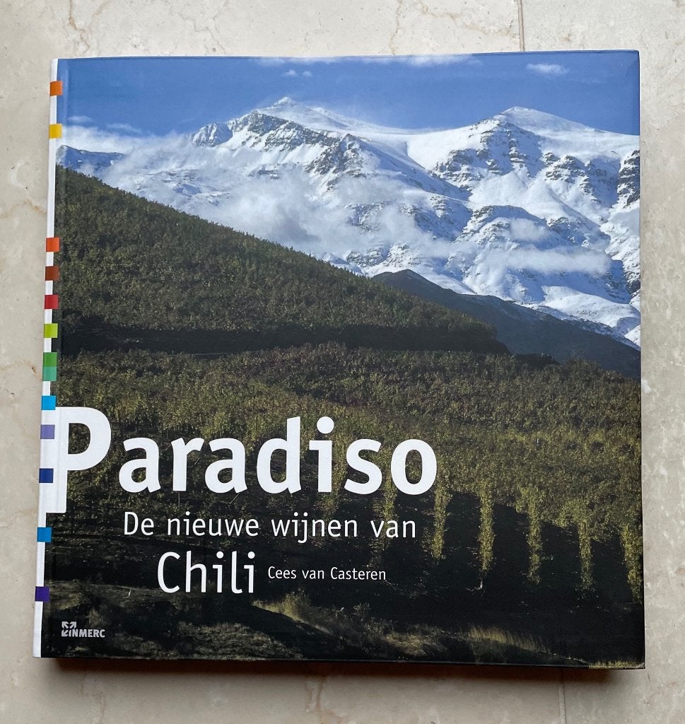 boek: "Paradiso de nieuwe wijnen van Chili"   Van Casteren, Ophalen of Verzenden, Overige onderwerpen