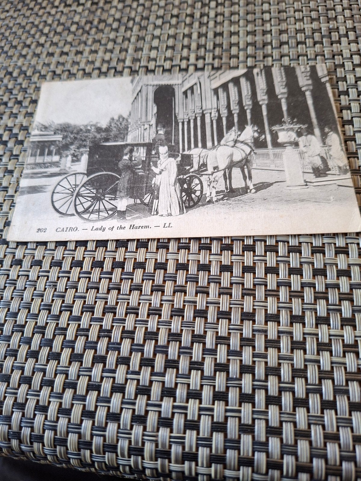 Dame van de Harem, Caïro, Ophalen of Verzenden, 1920 tot 1940, Ongelopen, Buiten Europa