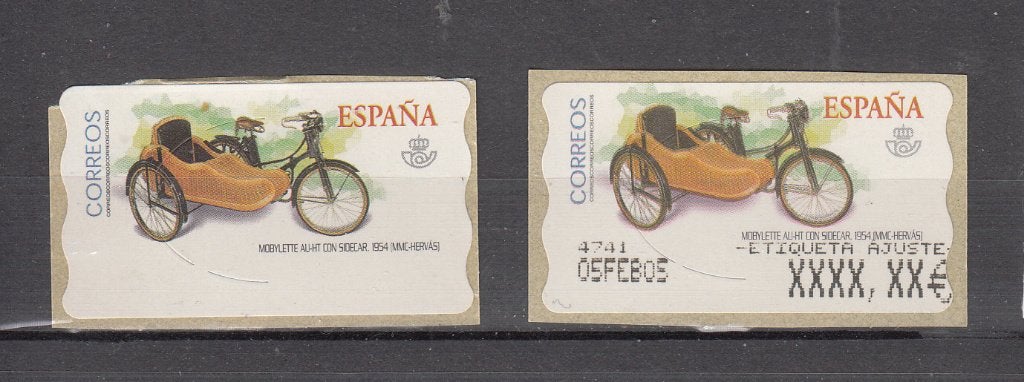 Spanje 2003 ATM Mi nr 97,  Mobylette AU-HT met zijspan, Ophalen of Verzenden, Postfris