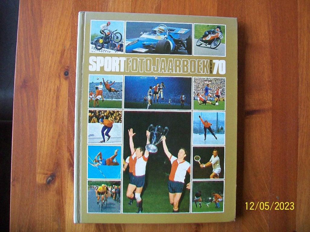 Sport foto jaarboek 1970 - o.a. Feyenoords EC 1 winst, Verzenden, Gebruikt, Feyenoord, Boek of Tijdschrift