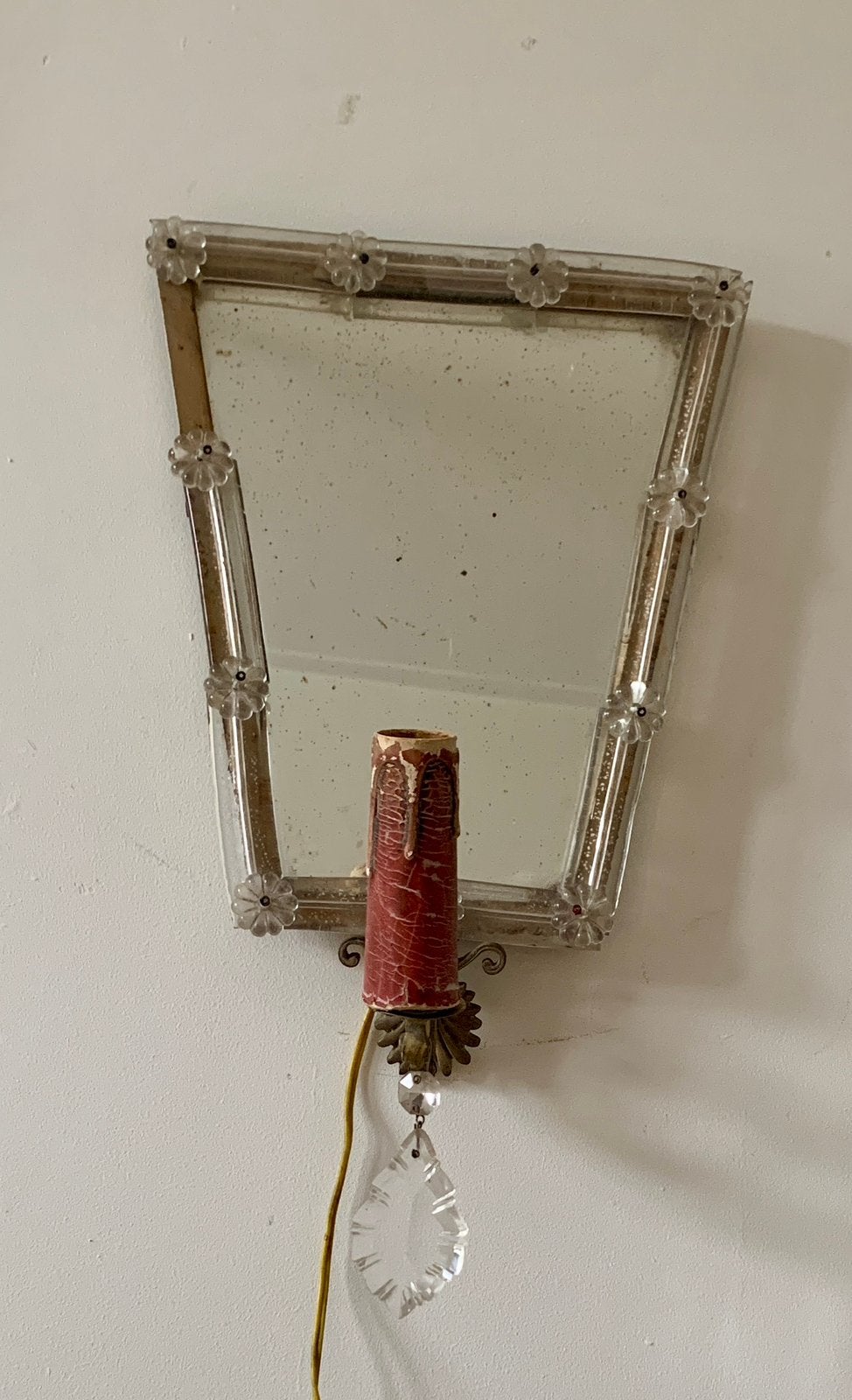 Venetiaanse wandlamp (1960), Ophalen, Met snoer/stekker, Gebruikt, Overige fittingen