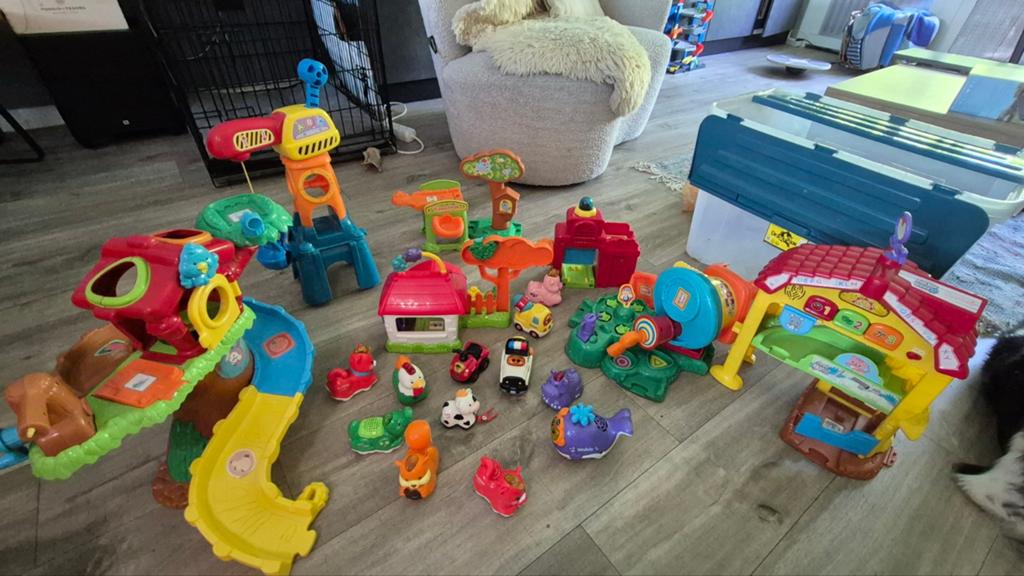 Grote set zoef zoef dieren spullen, Ophalen, Gebruikt, 2 tot 4 jaar