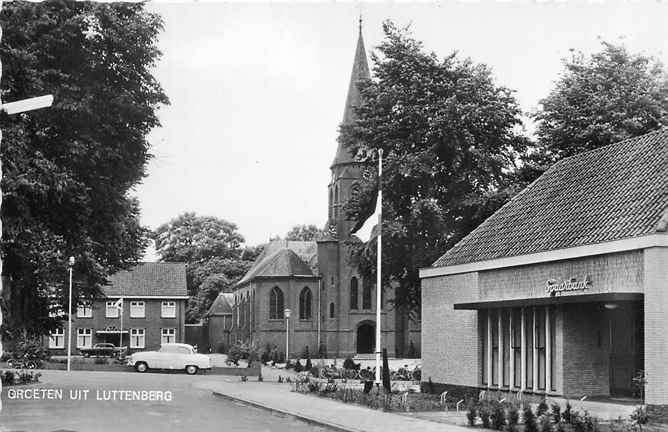 301-306-041 Luttenberg Groeten uit, Verzenden, Voor 1920, Overijssel