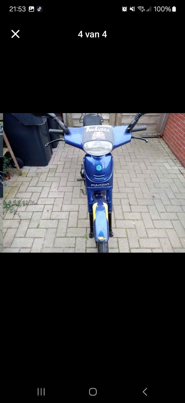Piaggio Vespino f18 opknapper - vonkt wel, start niet, Fietsen en Brommers, Ophalen, Gebruikt, Overige modellen