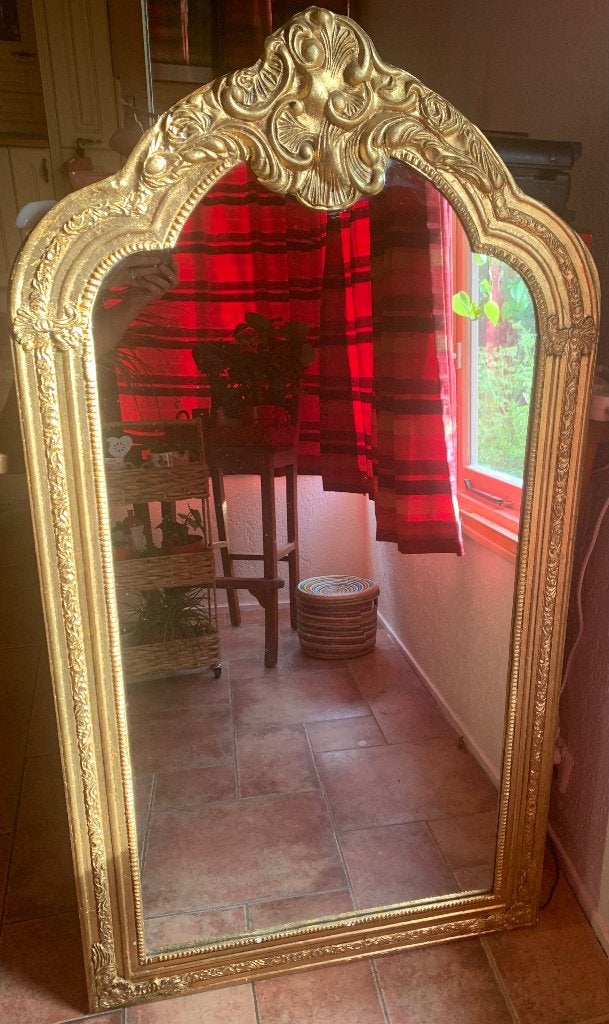 Spiegel, Huis en Inrichting, Ophalen, 100 tot 150 cm, Zo goed als nieuw, 75 tot 100 cm