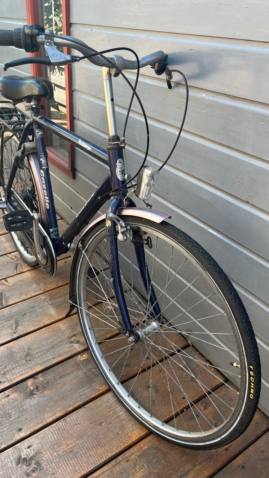 Gazelle herenfiets - Gebruikt, maar in redelijke staat, Fietsen en Brommers, Ophalen, Velgrem, Versnellingen, Gazelle