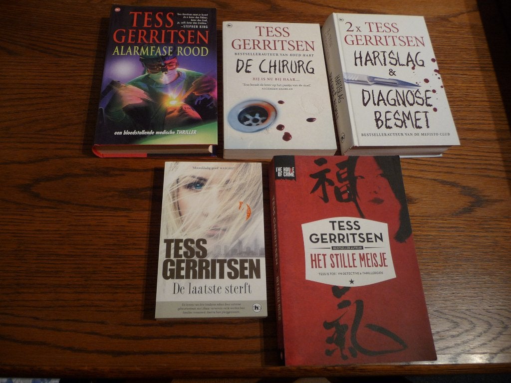 7 boeken van Tess Gerritsen, Boeken, Ophalen of Verzenden, Gelezen, Tess Gerritsen