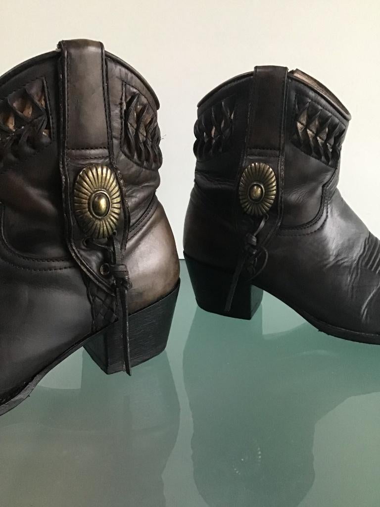 Sendra 39 bruin | Boho leren boots | Gratis verzenden, Sendra, Bruin, Verzenden, Lage of Enkellaarzen