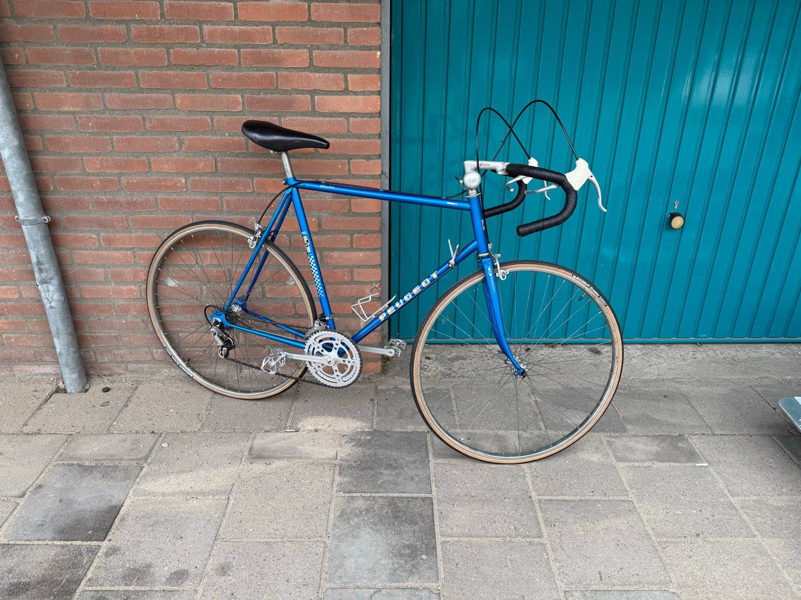 Peugeot racefiets - Vintage blauw, Overige merken, 28 inch, Gebruikt, Ophalen of Verzenden