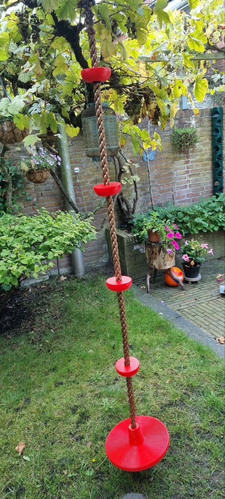 Klimtouw met schijven - Zo goed als nieuw, Ophalen of Verzenden, Zo goed als nieuw