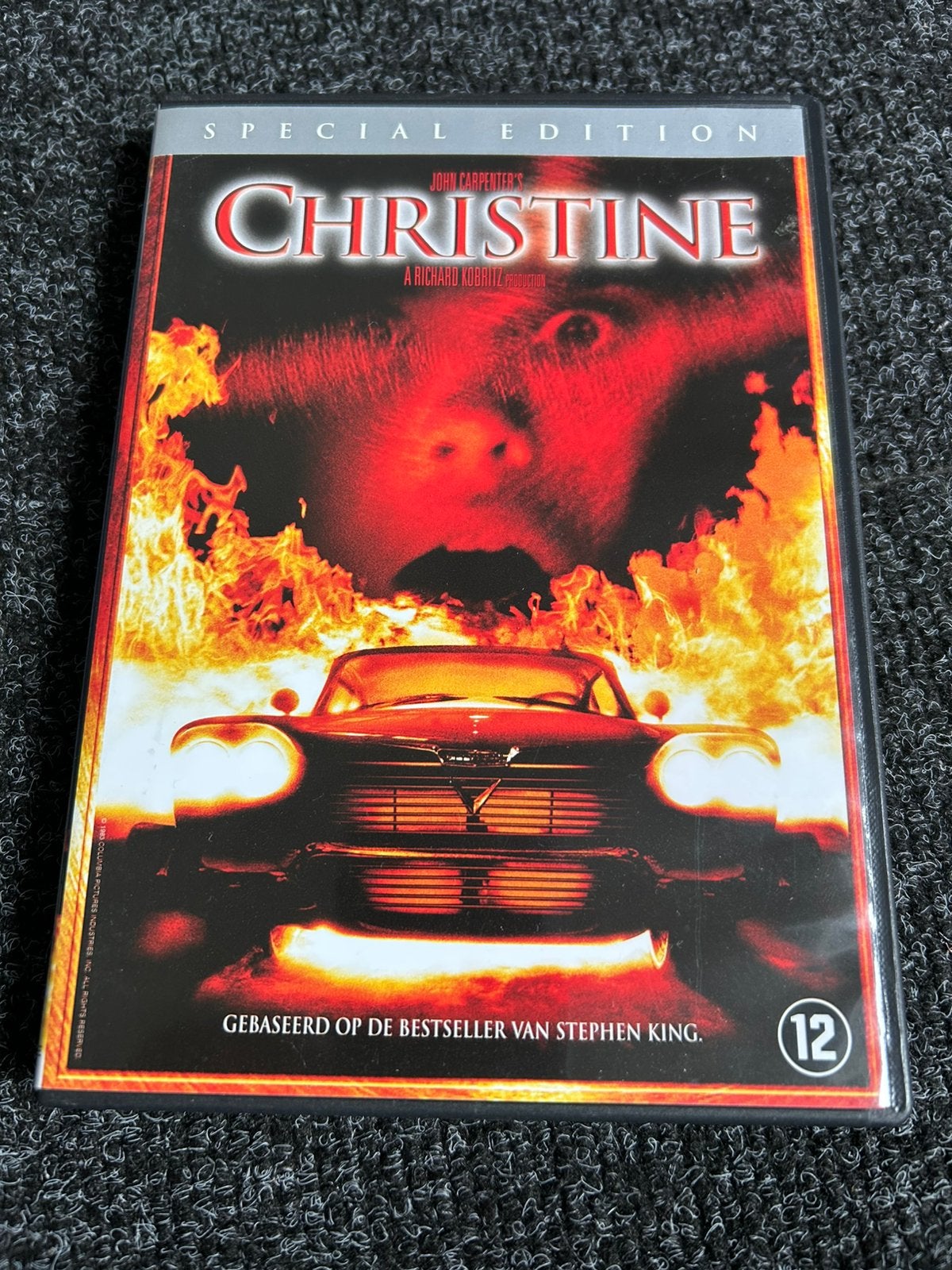 Christine op dvd 1983, Vanaf 16 jaar, Ophalen of Verzenden, Gebruikt, Actie en Avontuur