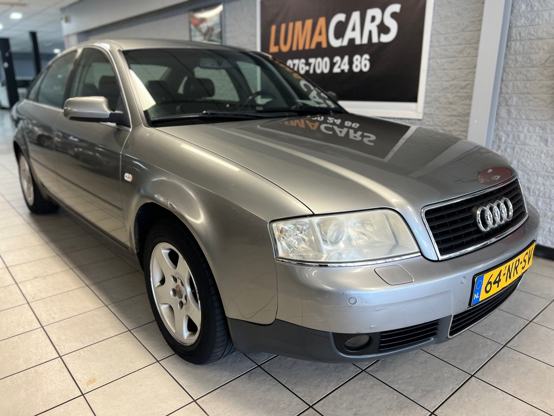 Audi A6 Limousine 2.4 Exclusive MT | V6 | Cruise | Trekhaak, Auto's, 1490 kg, Gebruikt, Leder en Stof, 10 km/l