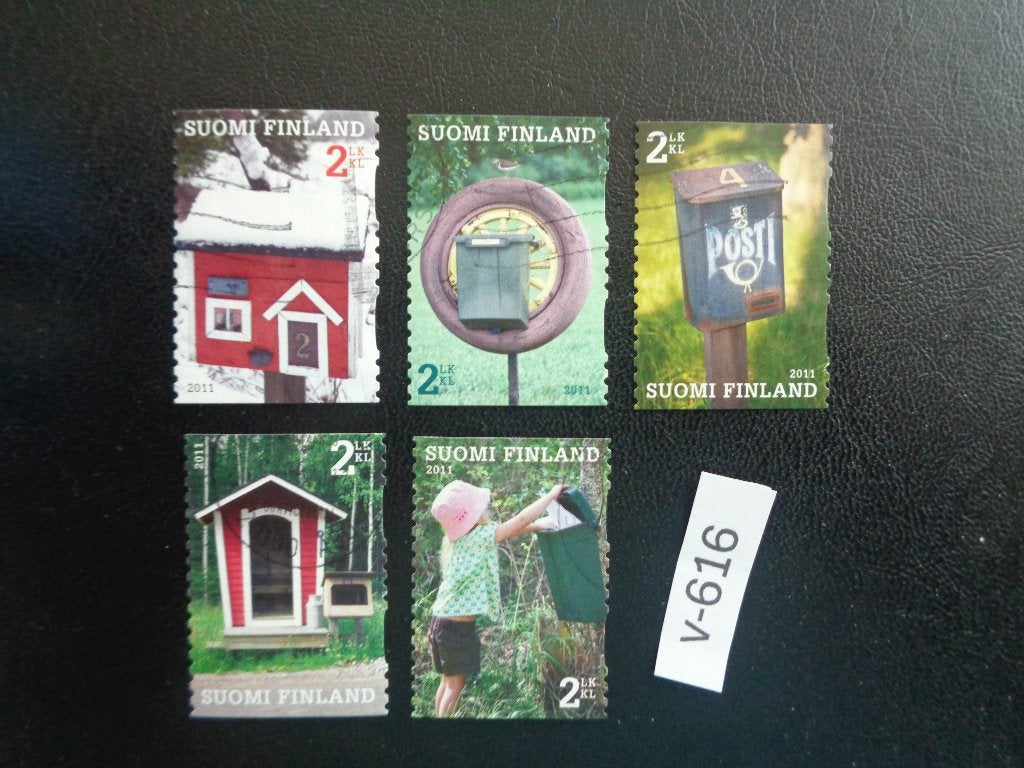 finland - brieven bussen 2011 (v-616), Ophalen of Verzenden, Finland, Gestempeld