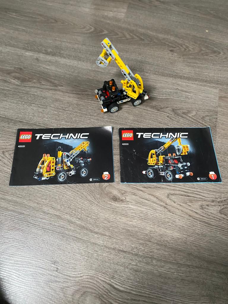 Lego technic kraantje, Ophalen of Verzenden, Zo goed als nieuw