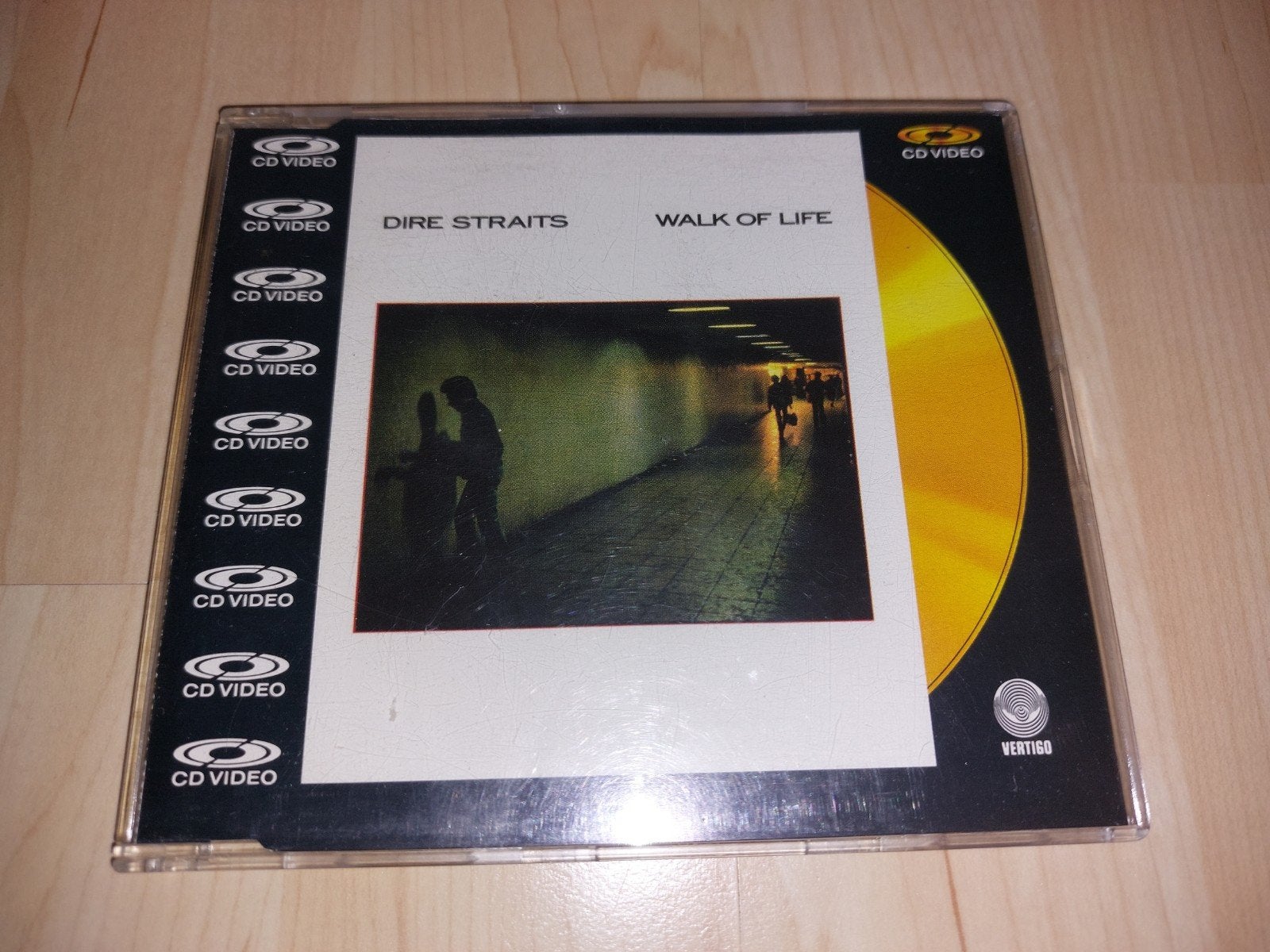 dire straits walk of life 5 inch cd video maxi single 1988, Verzenden, Gebruikt, Pop