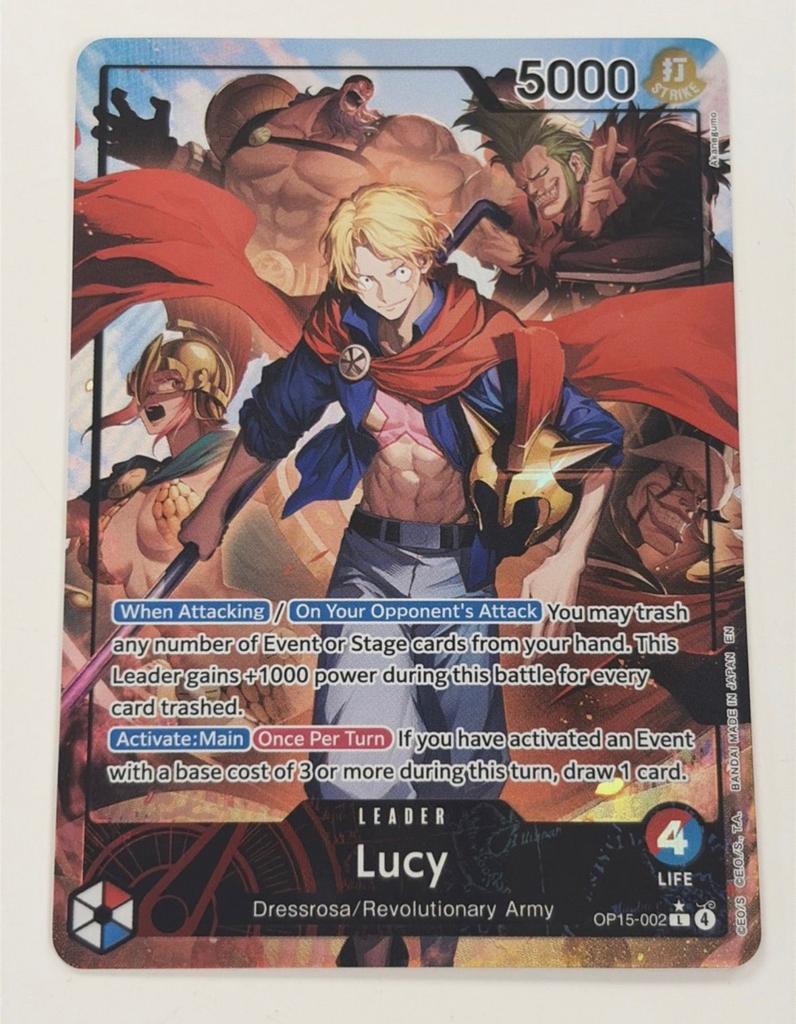 Leader lucy card Op 15-02, Ophalen of Verzenden, Zo goed als nieuw