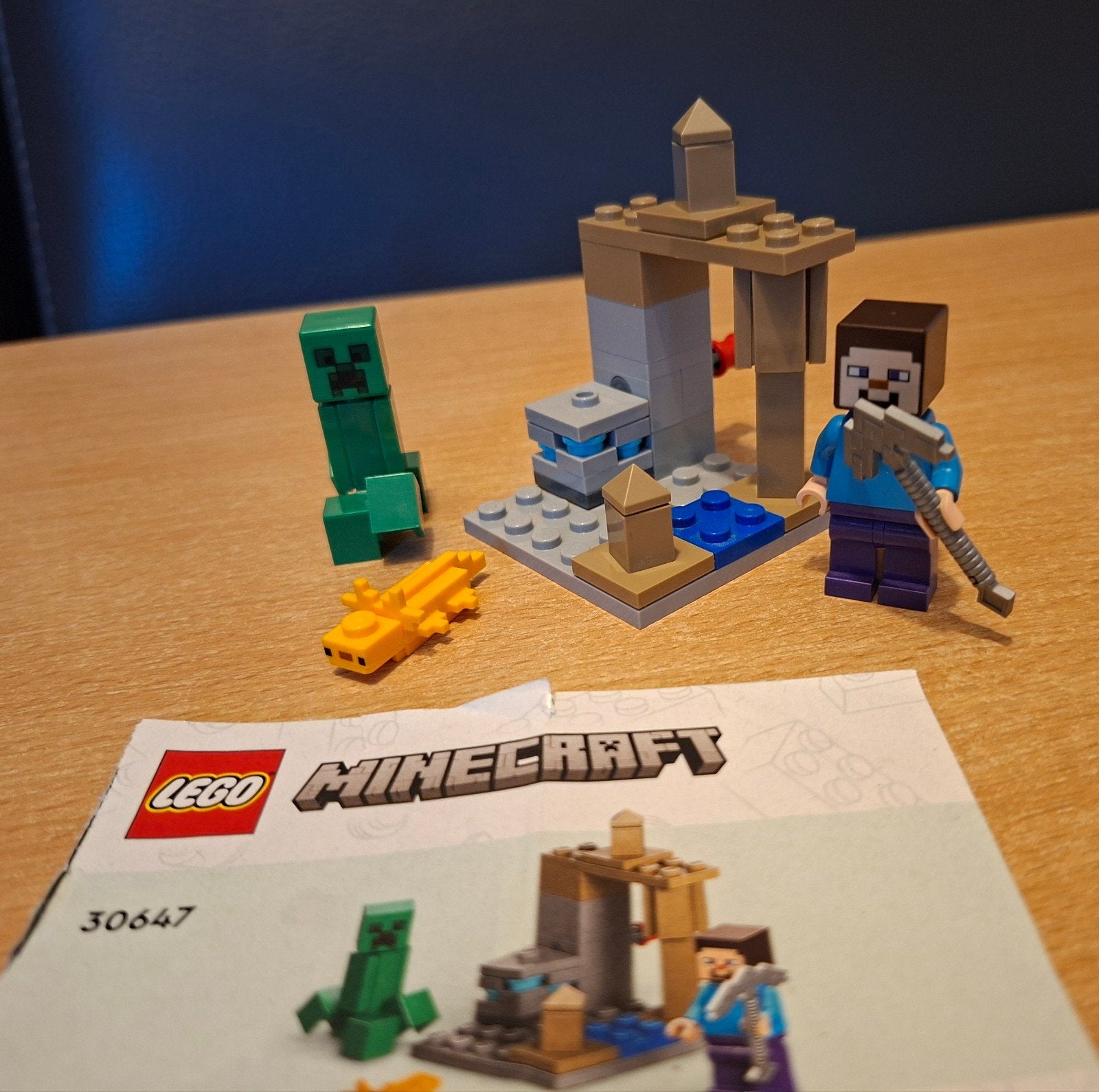 LEGO Minecraft 30647 de Druipsteengrot, Compleet, Minecraft, Lego, Ophalen of Verzenden