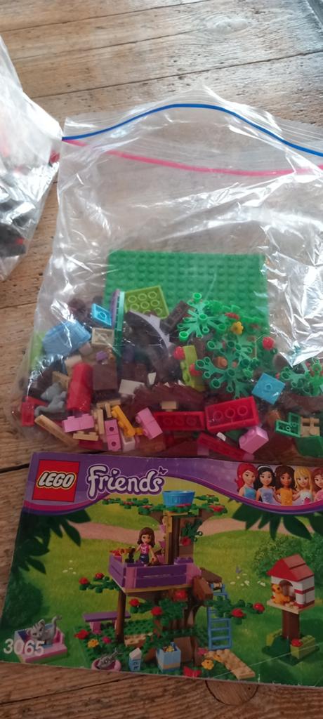 Lego Friends Boomhut 3065 met instructies, Gebruikt, Lego, Compleet, Friends
