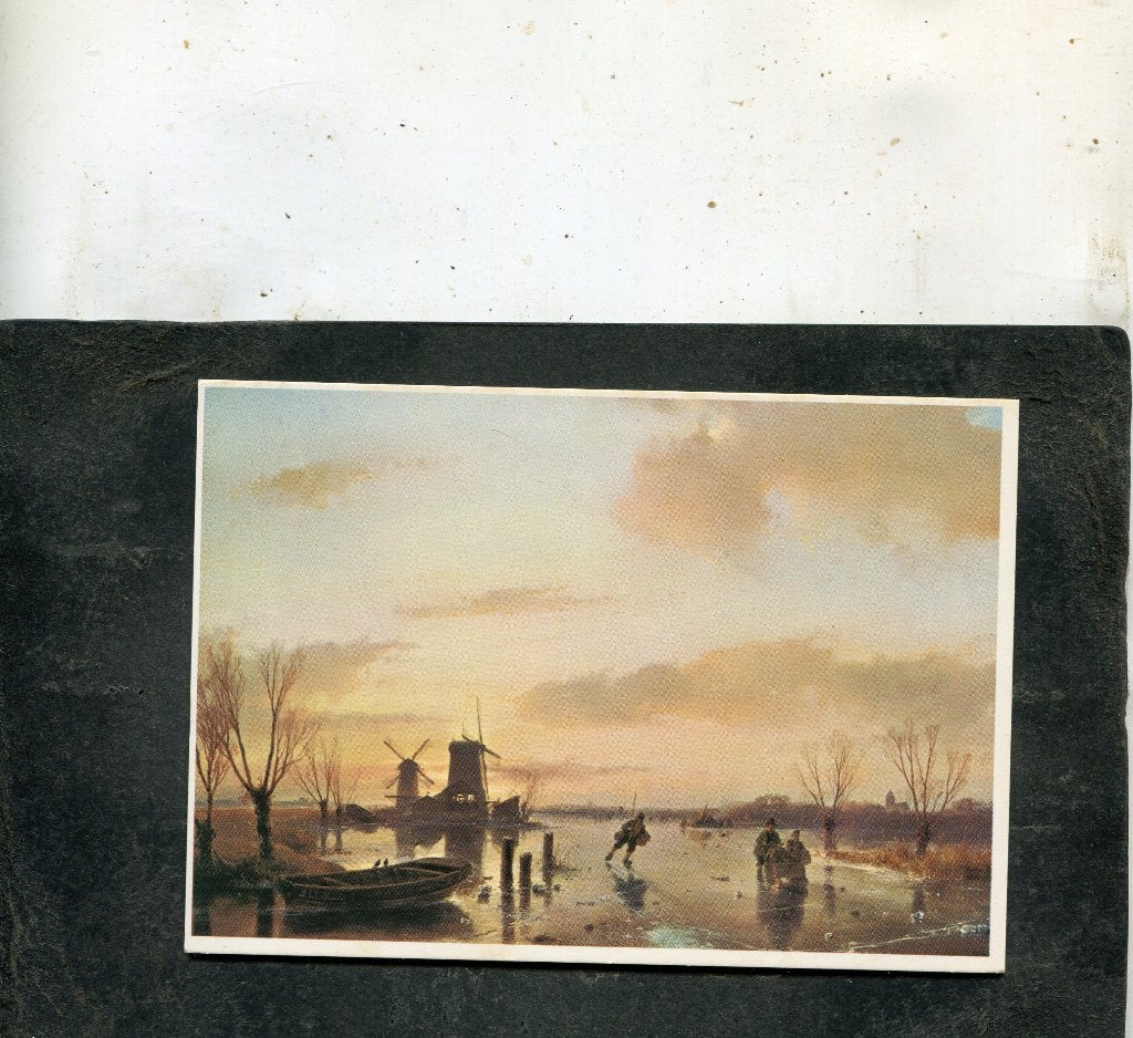Ansicht Andreas Schelfhout - Winterlandschap, Verzenden, 1980 tot heden, Ongelopen
