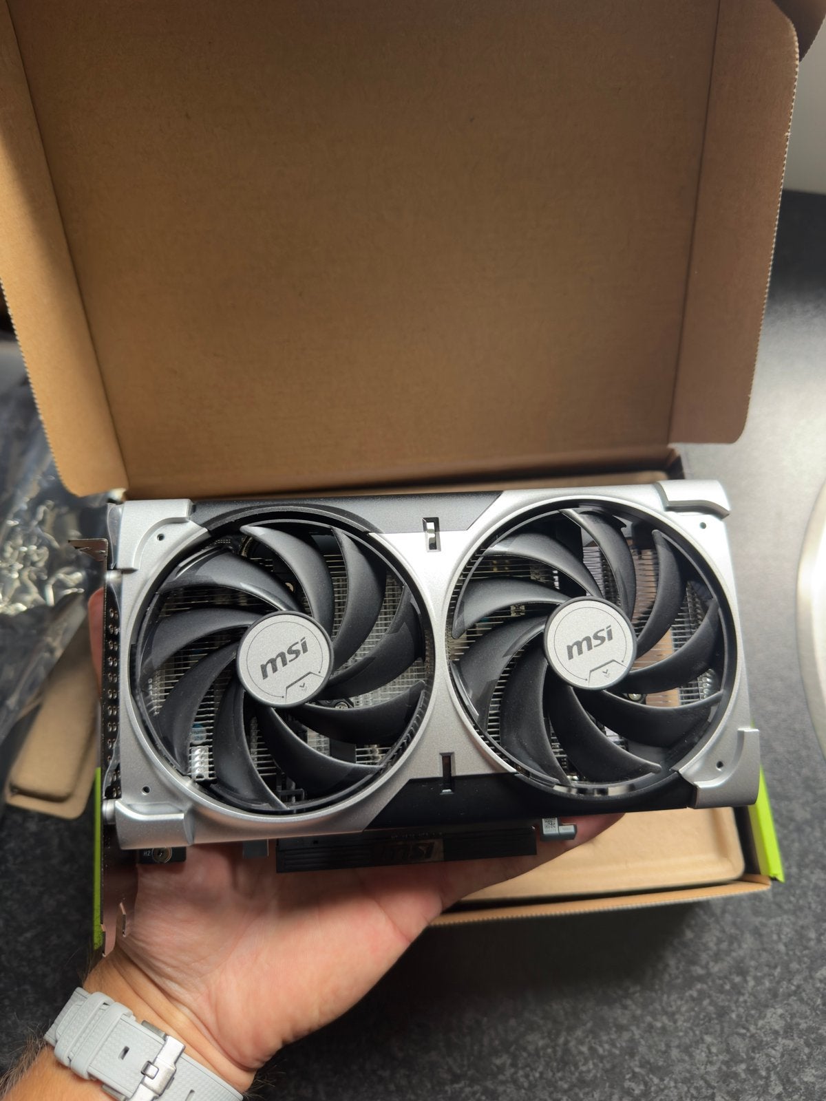 MSI GeForce RTX 5050 8G VENTUS 2X OC – Nieuw in doos, DisplayPort, GDDR6, PCI-Express 4, Nieuw