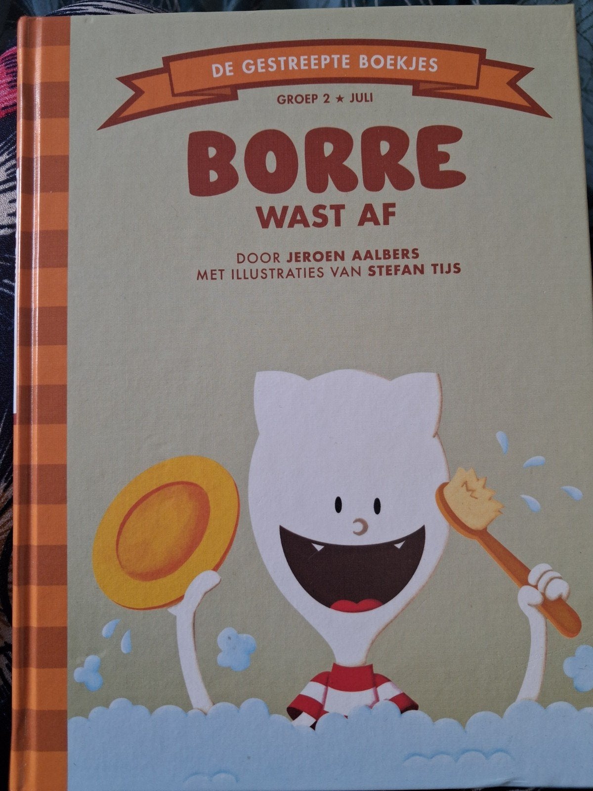 Borre Wast Af - De Gestreepte Boekjes, Ophalen of Verzenden, Gelezen, Jeroen Aalbers, Fictie algemeen