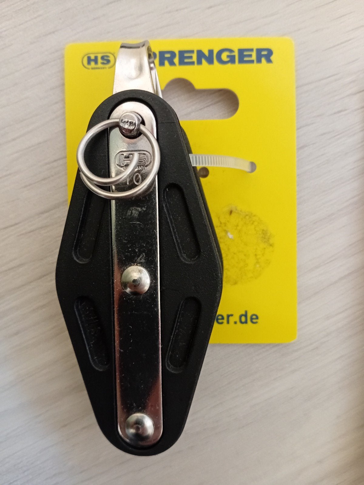 Sprenger blok met hondsvot 10mm, Watersport en Boten, Ophalen of Verzenden, Nieuw, Lijn of Blok