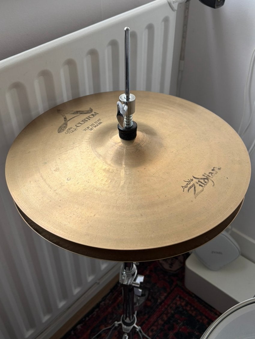 Te koop: 14” Zildjian A Custom Hi-Hats, Muziek en Instrumenten, Ophalen, Zo goed als nieuw, Overige merken
