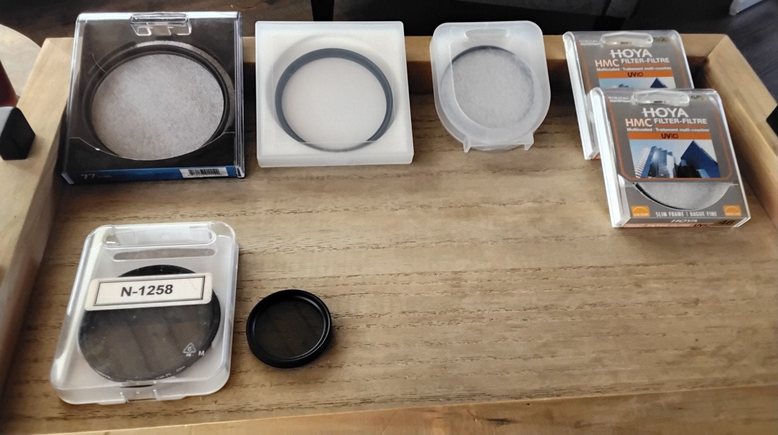 Diverse Hoya  filters, Audio, Tv en Foto, Fotografie | Filters, Ophalen of Verzenden, Zo goed als nieuw, 50 tot 60 mm