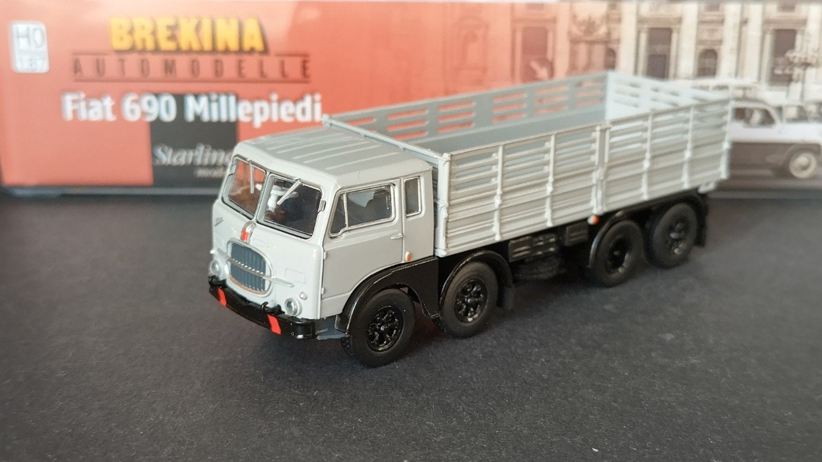 Fiat 690 Millepiedi truck 1;87 Brekina Pol, Hobby en Vrije tijd, Verzenden, ., Nieuw, Brekina