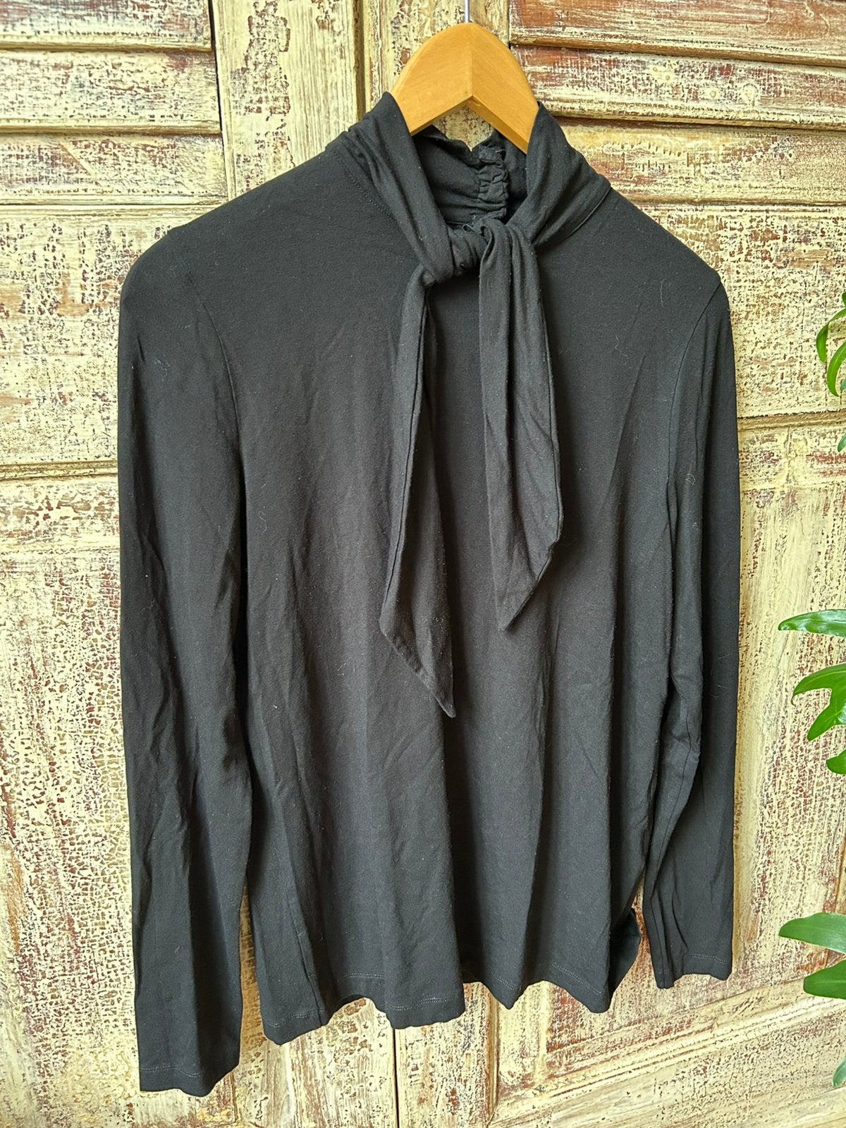 Kyra & Ko zwarte top maat L viscose, Zwart, Maat 42/44 (L), Ophalen of Verzenden, Zo goed als nieuw