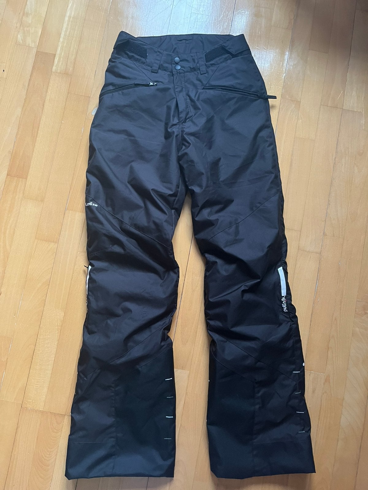 Wed'ze skibroek zwart in maat 40/42, Gedragen, Wed'ze, Ophalen, Broek