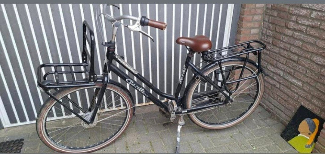 Zwarte miss grace gazelle fiets, Ophalen, Gebruikt, Gazelle
