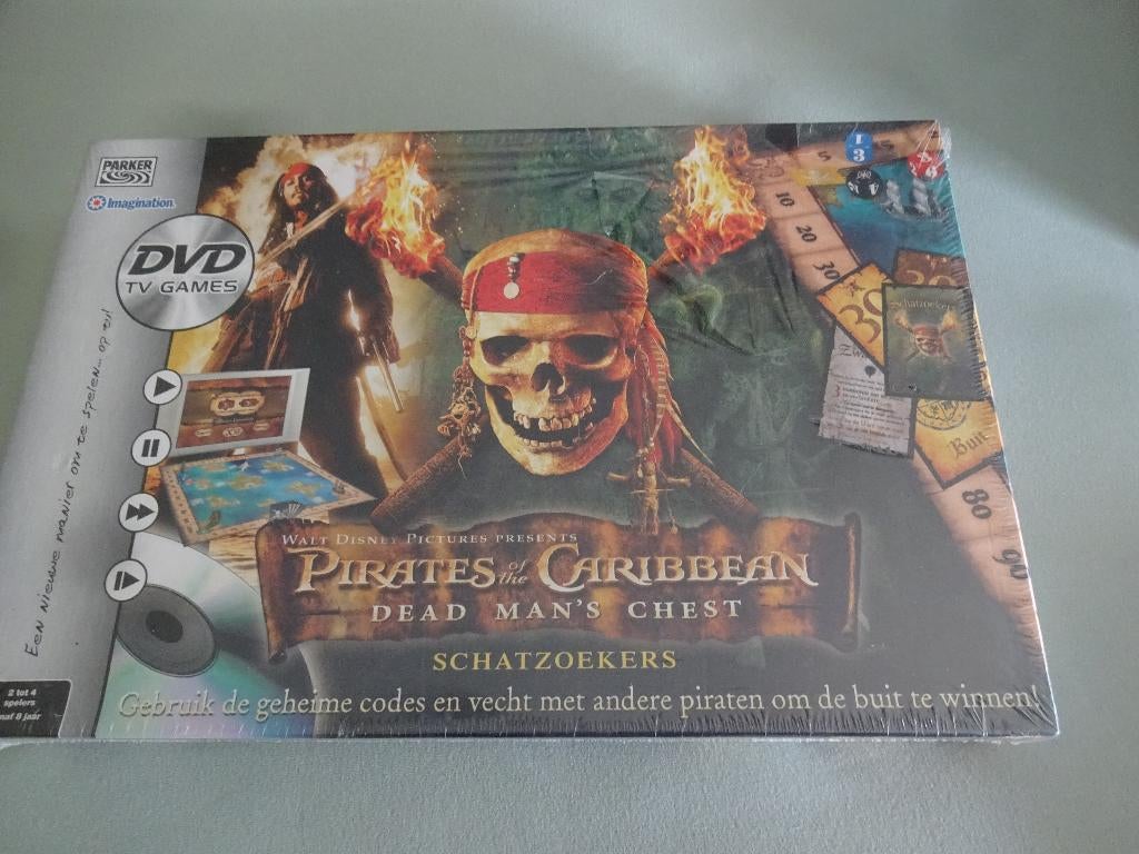 Walt Disney presents Pirates of the caribean DVD Game, Avontuur en Actie, 1 speler, Ophalen of Verzenden, Zo goed als nieuw