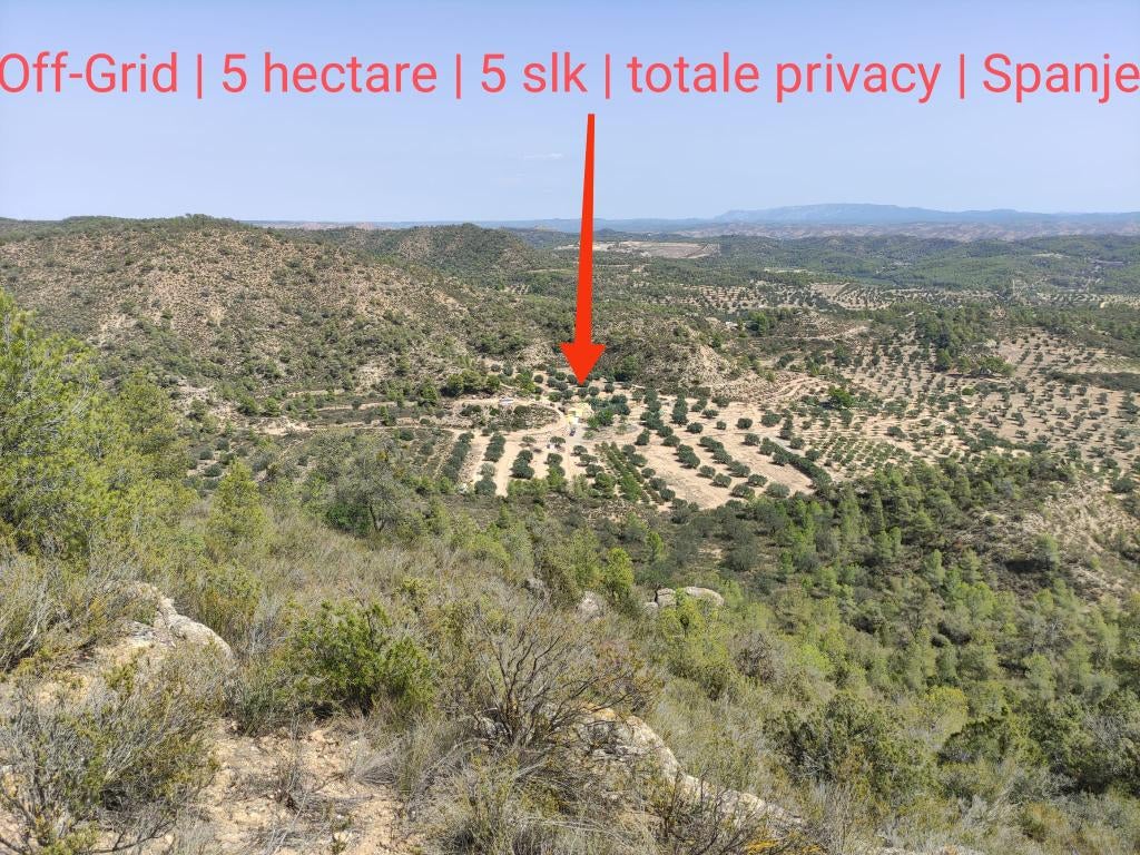 Off-grid landgoed in Spanje | 5 ha | 5 slk | Totale privacy, Huizen en Kamers, 8 kamers, Flix, Spanje, Woonhuis