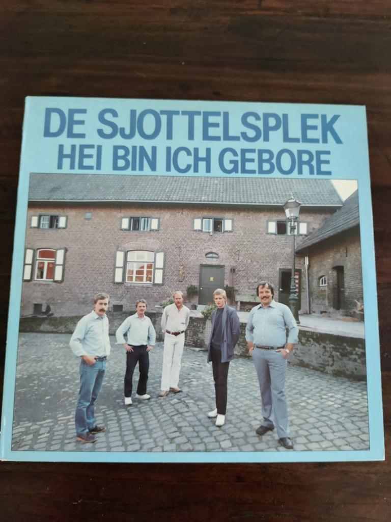De Sjottelsplek / Hei Bin Ich Gebore, Ophalen of Verzenden, Zo goed als nieuw, 12 inch, Levenslied of Smartlap