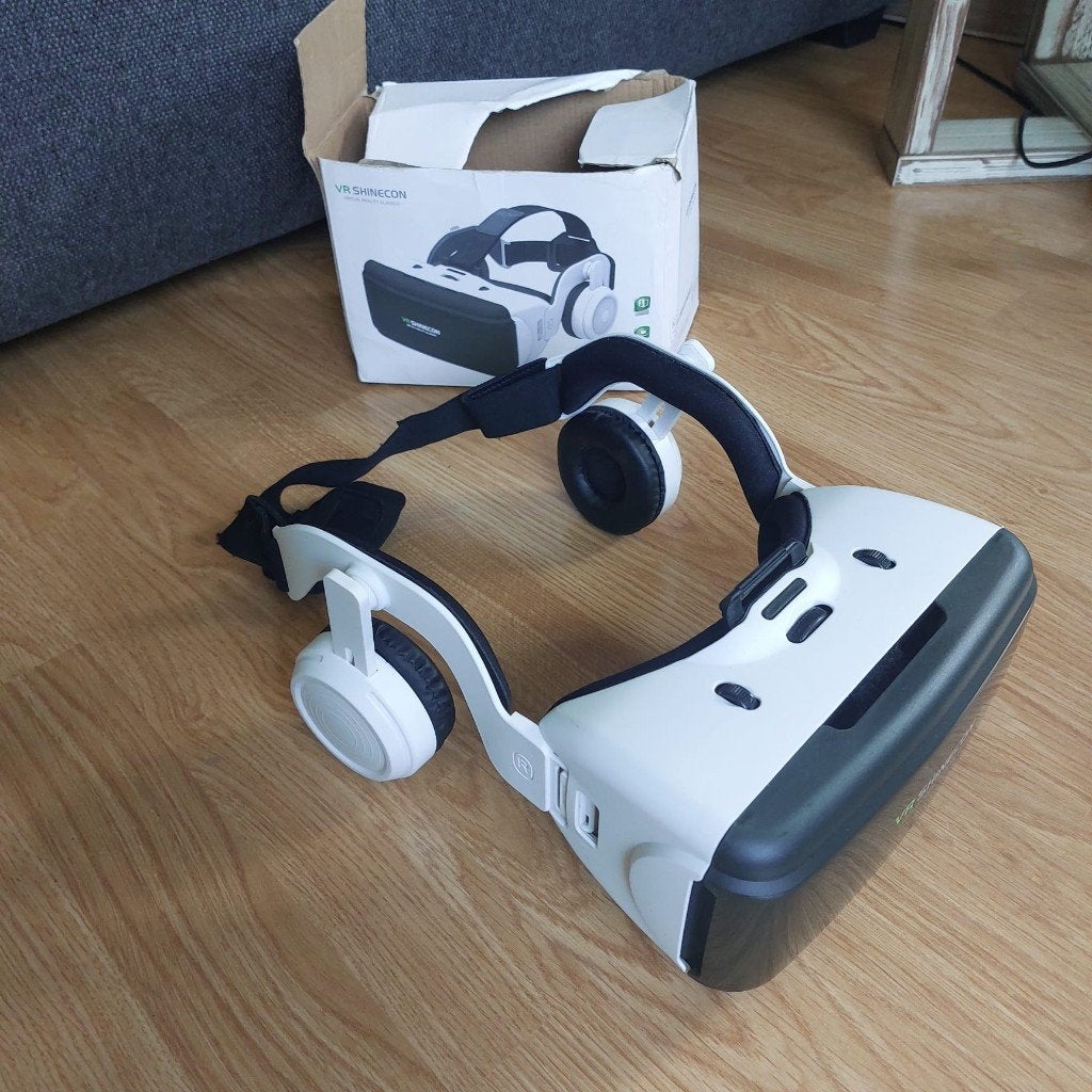 VR Shinecon virtual reality headset 3d glasses Sc-G06E, Ophalen of Verzenden, Telefoon