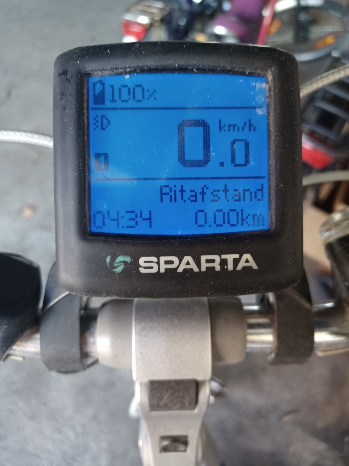 SPARTA DISPLAY..ACCULADER..CONTROLLER., Fietsen en Brommers, Fietsaccessoires | Fietscomputers, Ophalen