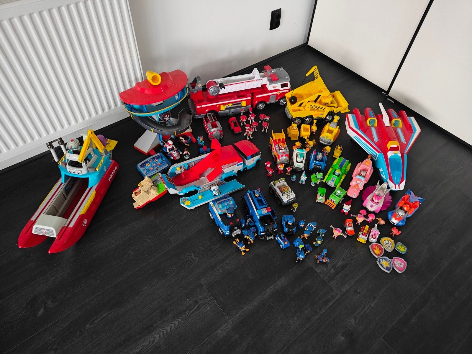 Grote Paw Patrol speelgoed set, Ophalen of Verzenden, Gebruikt