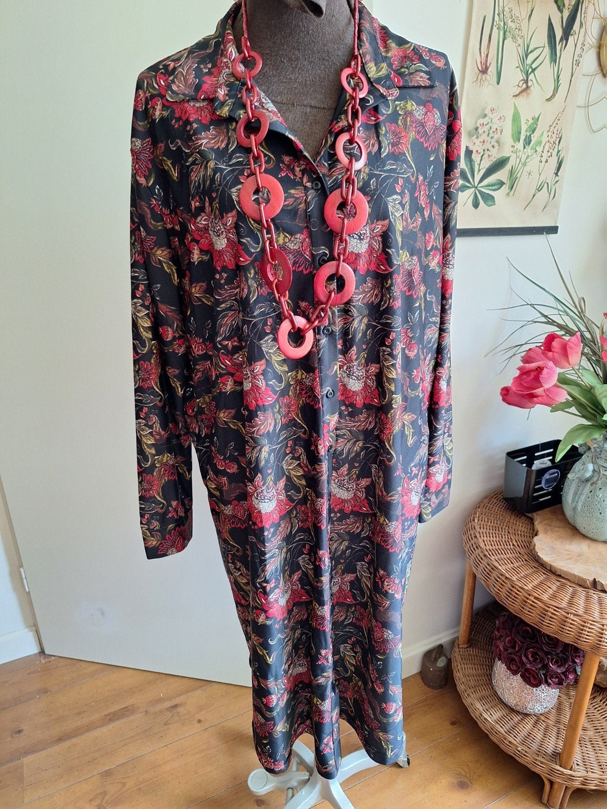 Jurk maat 50 kreukvrij stretch, Kleding | Dames, Jurken, Zwart, Maat 46/48 (XL) of groter, Ophalen of Verzenden, Zo goed als nieuw