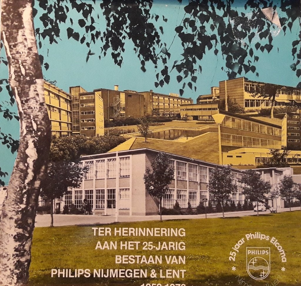 LP - EINDHOVEN - 25 jaar PHILIPS Nijmegen en Lent 1953-1978, Beschermende buitenhoes, LP, Ophalen of Verzenden, Zo goed als nieuw