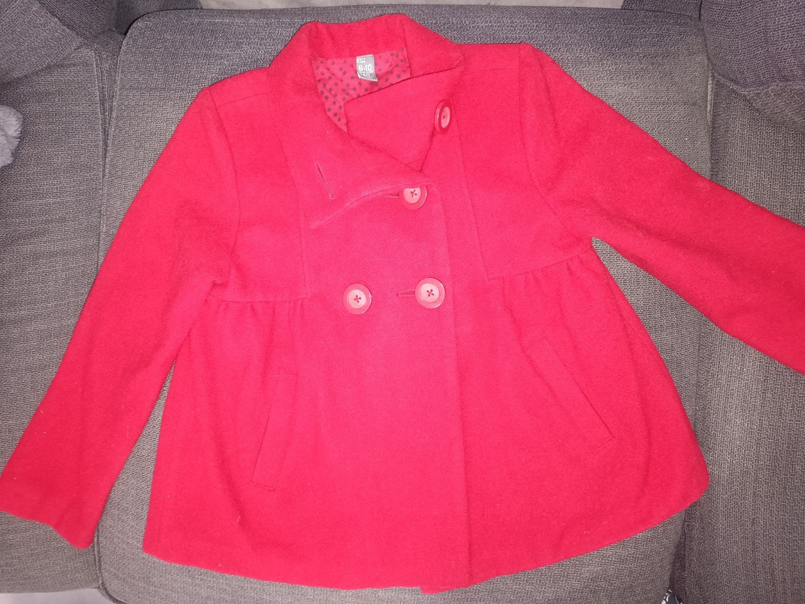 rode jas maat 140 cm Zara kids 9-10 jaar, Ophalen of Verzenden, Zo goed als nieuw, Maat 34 (XS) of kleiner, Rood