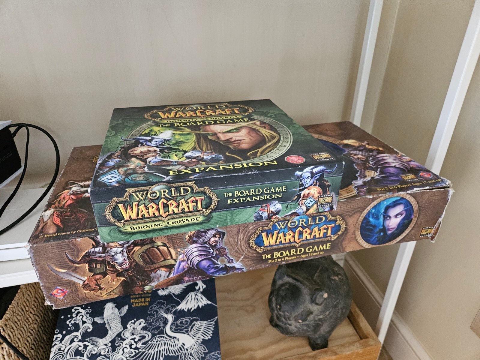 World of Warcraft Board Game + Shadows of War + BC, Hobby en Vrije tijd, Gezelschapsspellen | Bordspellen, Ophalen, Gebruikt