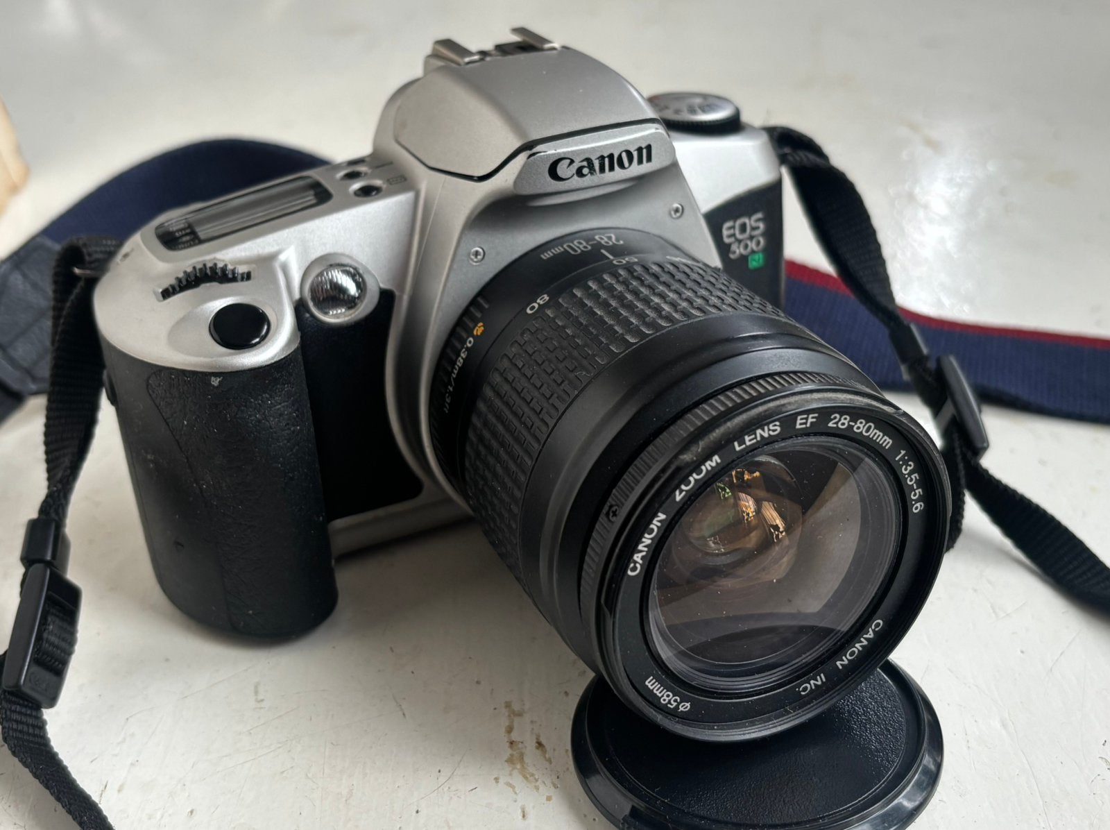 Canon EOS 500N, Audio, Tv en Foto, Ophalen of Verzenden, Zo goed als nieuw, Spiegelreflex, Canon