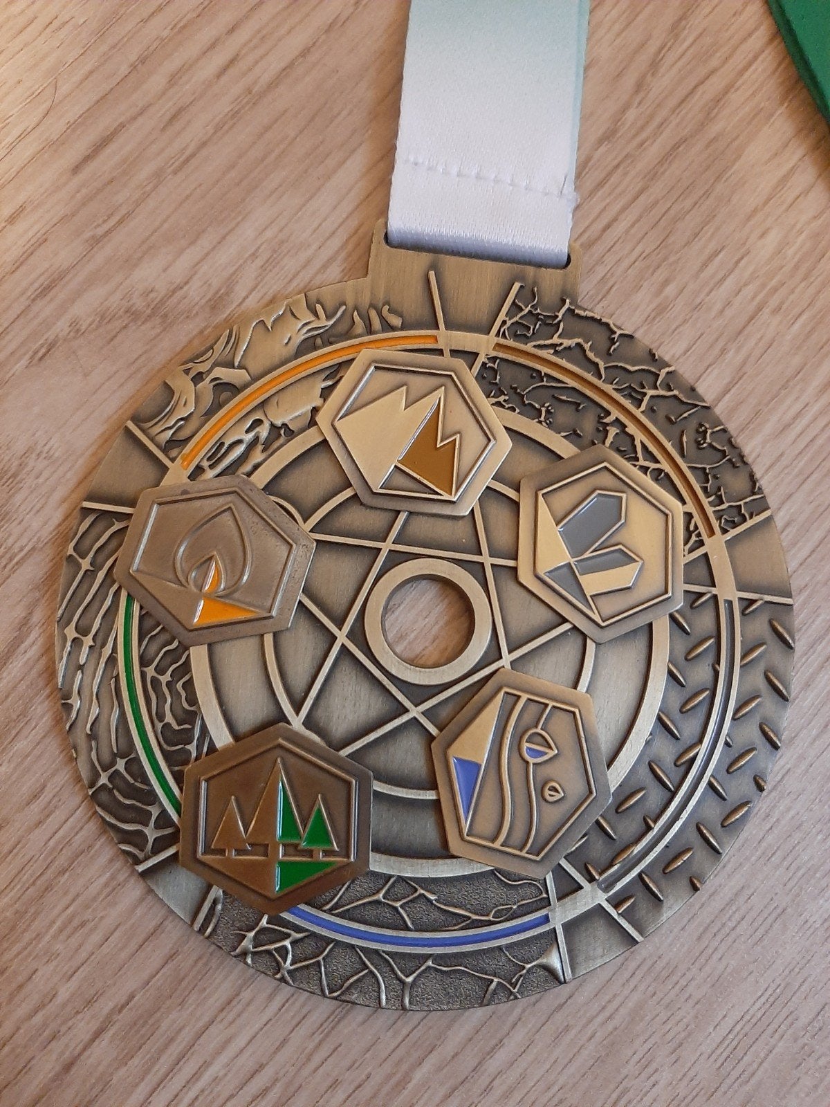 VirtueelNL wandel medaille, Postzegels en Munten, Penningen en Medailles, Ophalen of Verzenden
